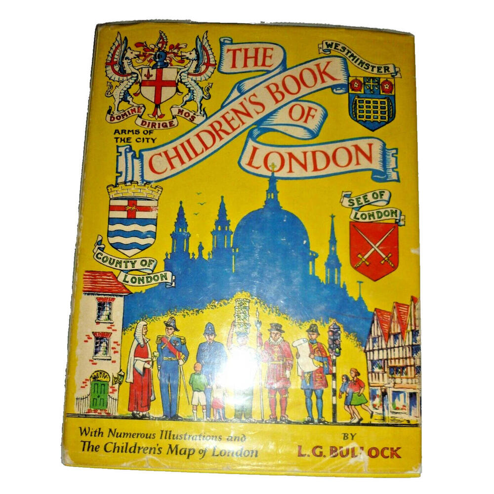 The Children’s Book Of‎ London First edition 1948 Revised HC DJ Map